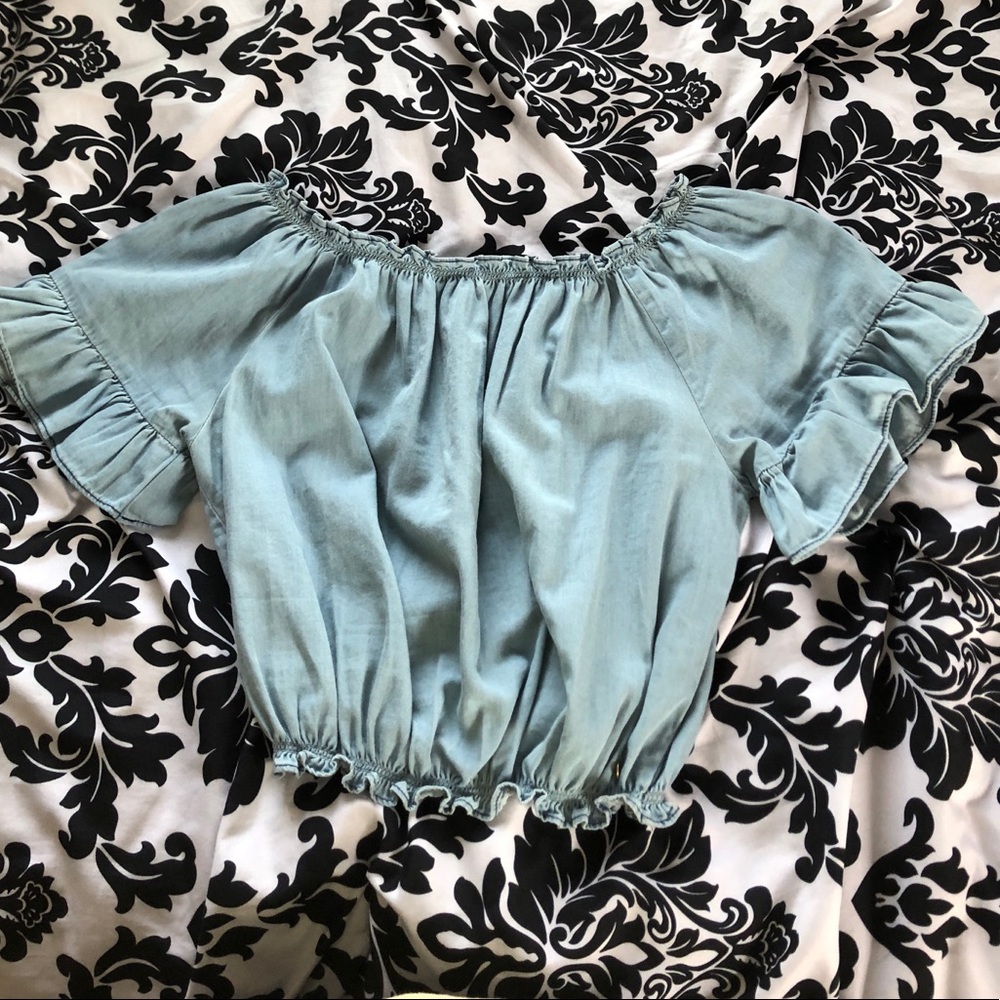 US polo assn. off the shoulder top